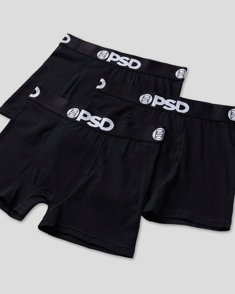 Solids 3 Pack - Black