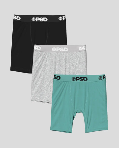 Solid 3 Pack - Sea Youth Underwear - Cotton PSD Underwear