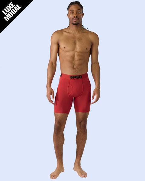 Luxe Modal - Metallic Red