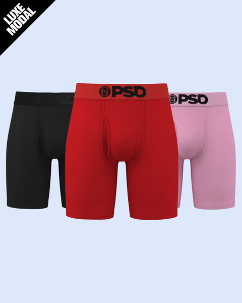 Luxe Modal 3 Pack - Bold Standard Length - Luxe Modal PSD Underwear