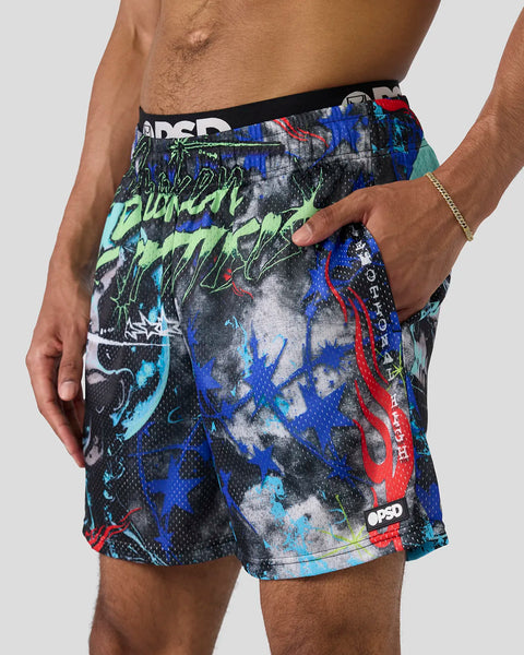 Broken Promises - Emo High Active Short XS / MULTI