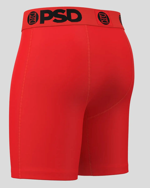 Modal Solids - Red Standard Length - Modal PSD Underwear