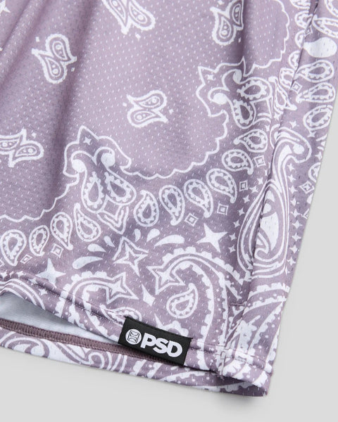 Mauve Bandana Active Short