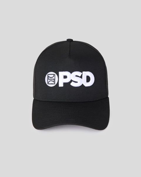 New Era x PSD Logo Hat Black