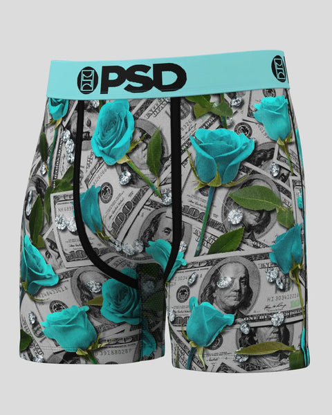 Cash & Roses Teal XS / MULTI