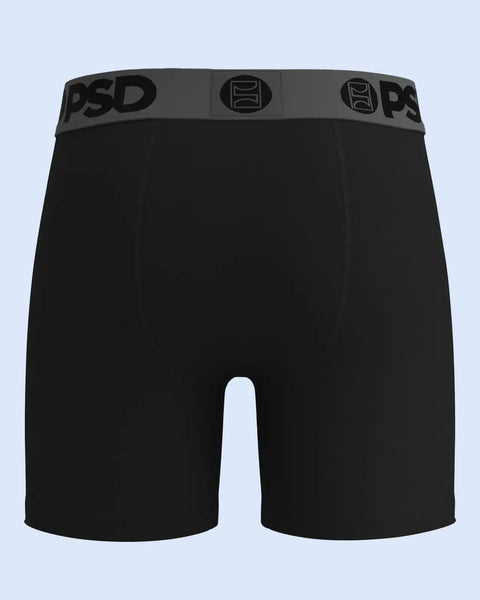 Luxe Modal 3 Pack - Black Grey XS / BLACK