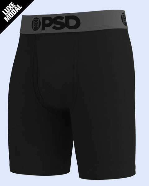Luxe Modal - Black Grey XS / BLACK