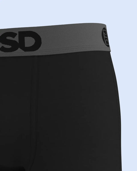 Luxe Modal - Black Grey XS / BLACK