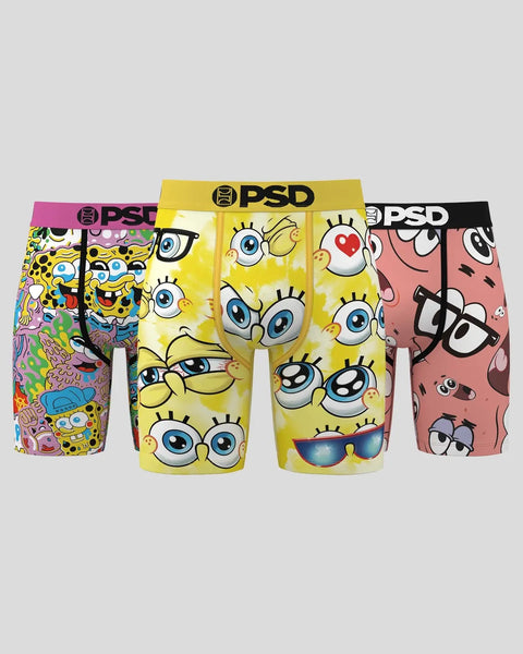 3 Pack - SpongeBob SquarePants Faces