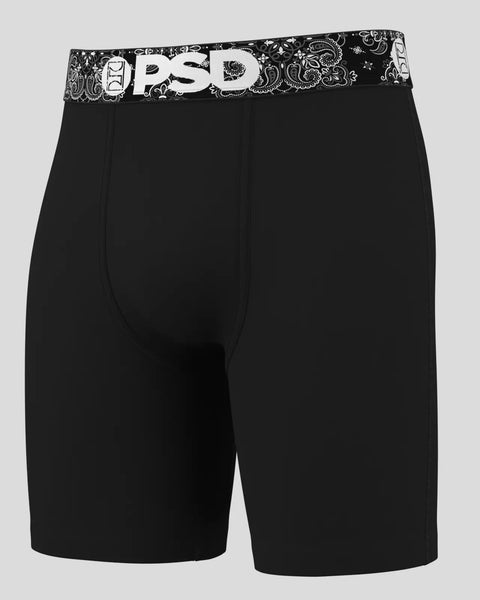DRK PAISLEY CTN 3PK BLACK XS / BLACK