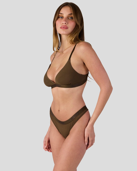Mesh - Solid Coco XS / BROWN