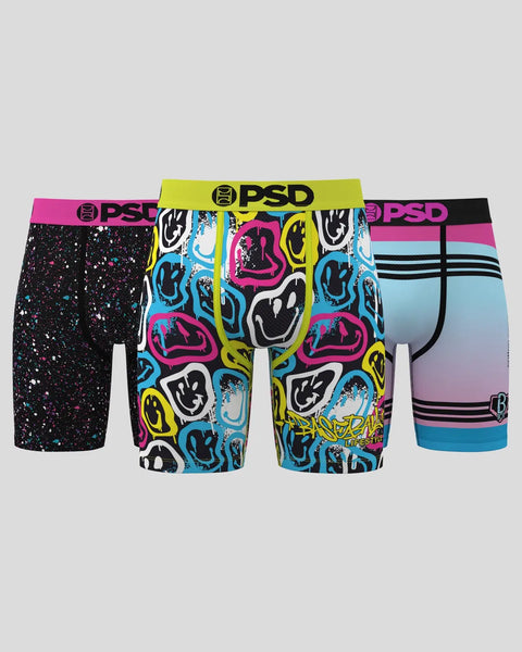 B101 SUNDAE BMBR 3PK MULTI XS / MULTI