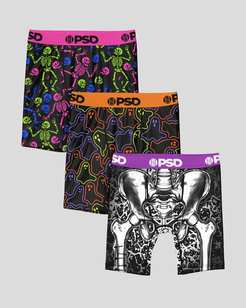 BOO CREW YTH 3PK MULTI S / MULTI