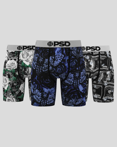 FLORAL BENS 3PK MULTI XS / MULTI