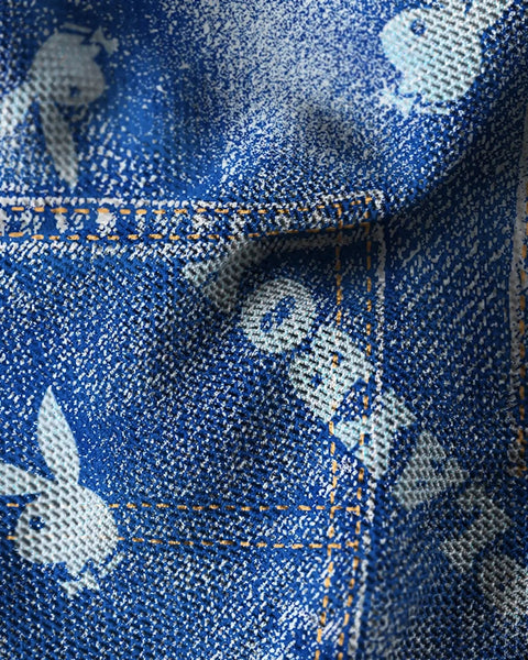 Playboy - Denim Mesh