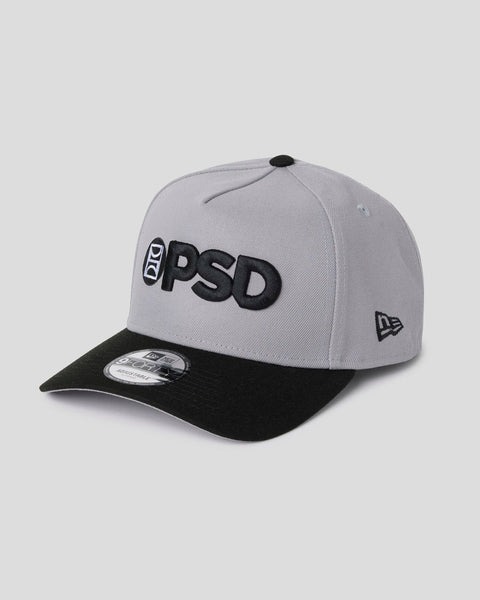 New Era x PSD Logo Hat Grey/Black