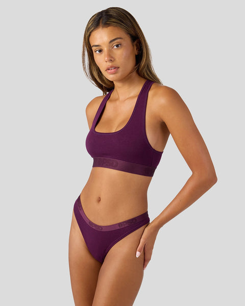 Modal Solids - Plum XS / PURPLE