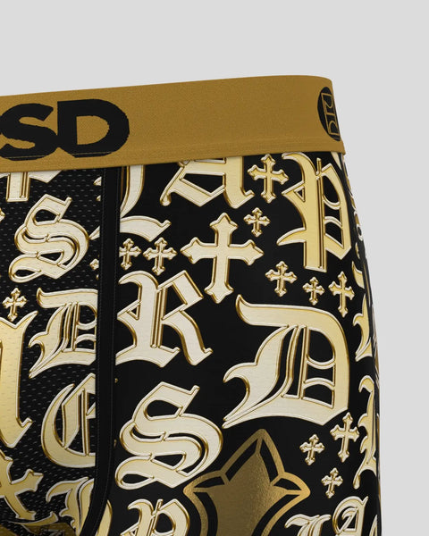 CHROME LETTERS GLD MULTI XS / MULTI