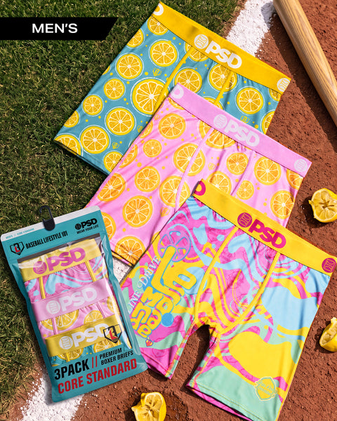 3 Pack - Baseball Lifestyle 101 Lemon Summer